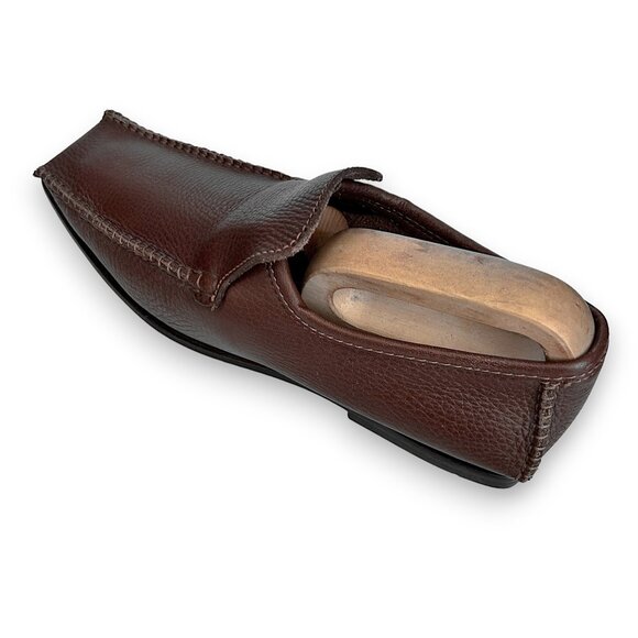 Patrick Cox Wannabe Men's Brown Soft Leather Loafer Driving Leather Soles Shoes - Picture 9 of 11